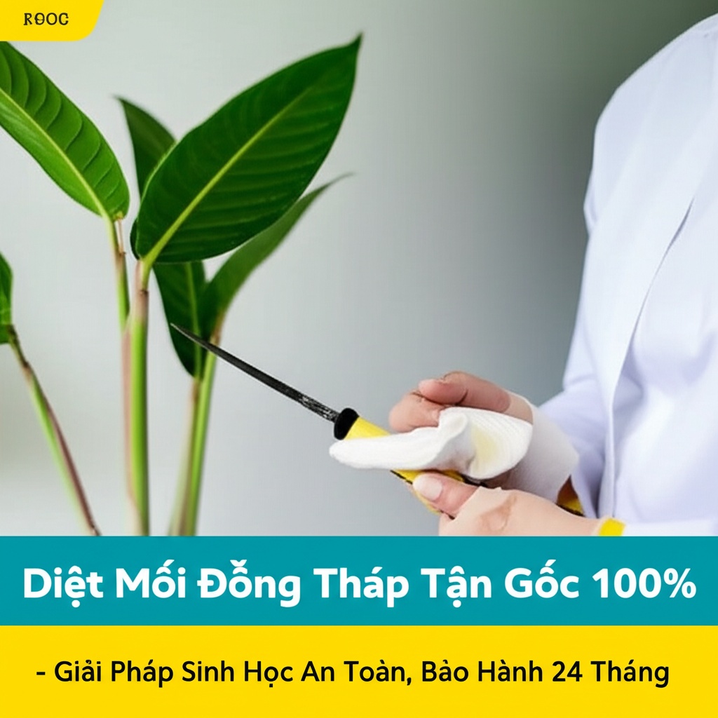 Hình minh họa cho bài viết: Diệt Mối Đồng Tháp Tận Gốc 100% - Giải Pháp Sinh Học An Toàn, Bảo Hành 24 Tháng