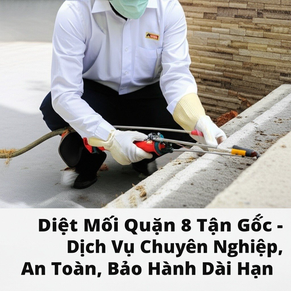 Hình minh họa cho bài viết: Diệt Mối Quận 8 Tận Gốc - Dịch Vụ Chuyên Nghiệp, An Toàn, Bảo Hành Dài Hạn