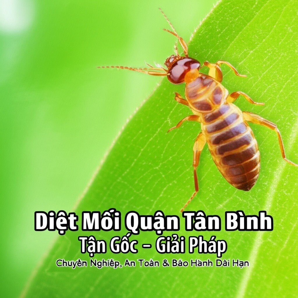 Hình minh họa cho bài viết: Diệt Mối Quận Tân Bình Tận Gốc - Giải Pháp Chuyên Nghiệp, An Toàn & Bảo Hành Dài Hạn