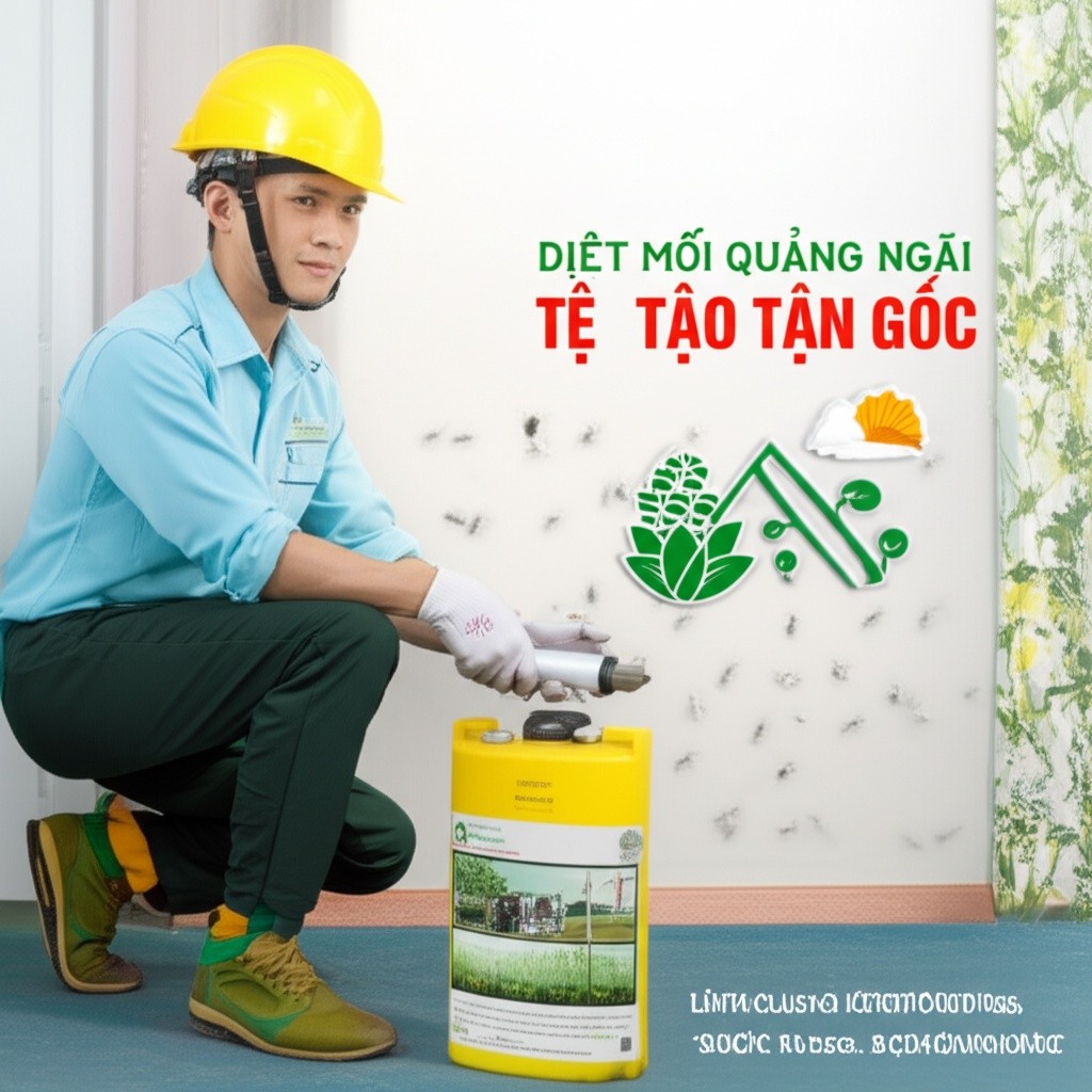 Hình minh họa cho bài viết: Diệt Mối Quảng Ngãi Tận Gốc: Giải Pháp Sinh Học An Toàn & Bảo Hành Dài Hạn