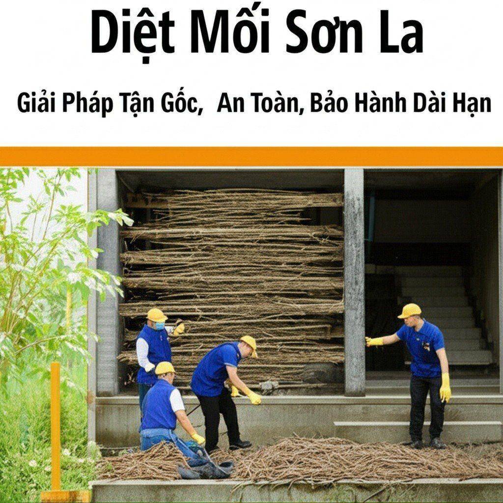 Hình minh họa cho bài viết: Diệt Mối Sơn La: Giải Pháp Tận Gốc, An Toàn, Bảo Hành Dài Hạn