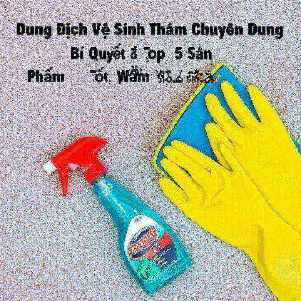 Hình minh họa cho bài viết: Dung Dịch Vệ Sinh Thảm Chuyên Dụng: Bí Quyết & Top 5 Sản Phẩm Tốt Nhất 2024