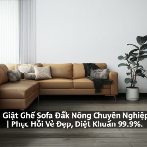 Giặt Ghế Sofa Đắk Nông Chuyên Nghiệp | Phục Hồi Vẻ Đẹp, Diệt Khuẩn 99.9%
