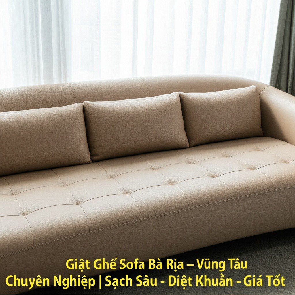 Giặt Ghế Sofa Bà Rịa – Vũng Tàu Chuyên Nghiệp | Sạch Sâu – Diệt Khuẩn – Giá Tốt