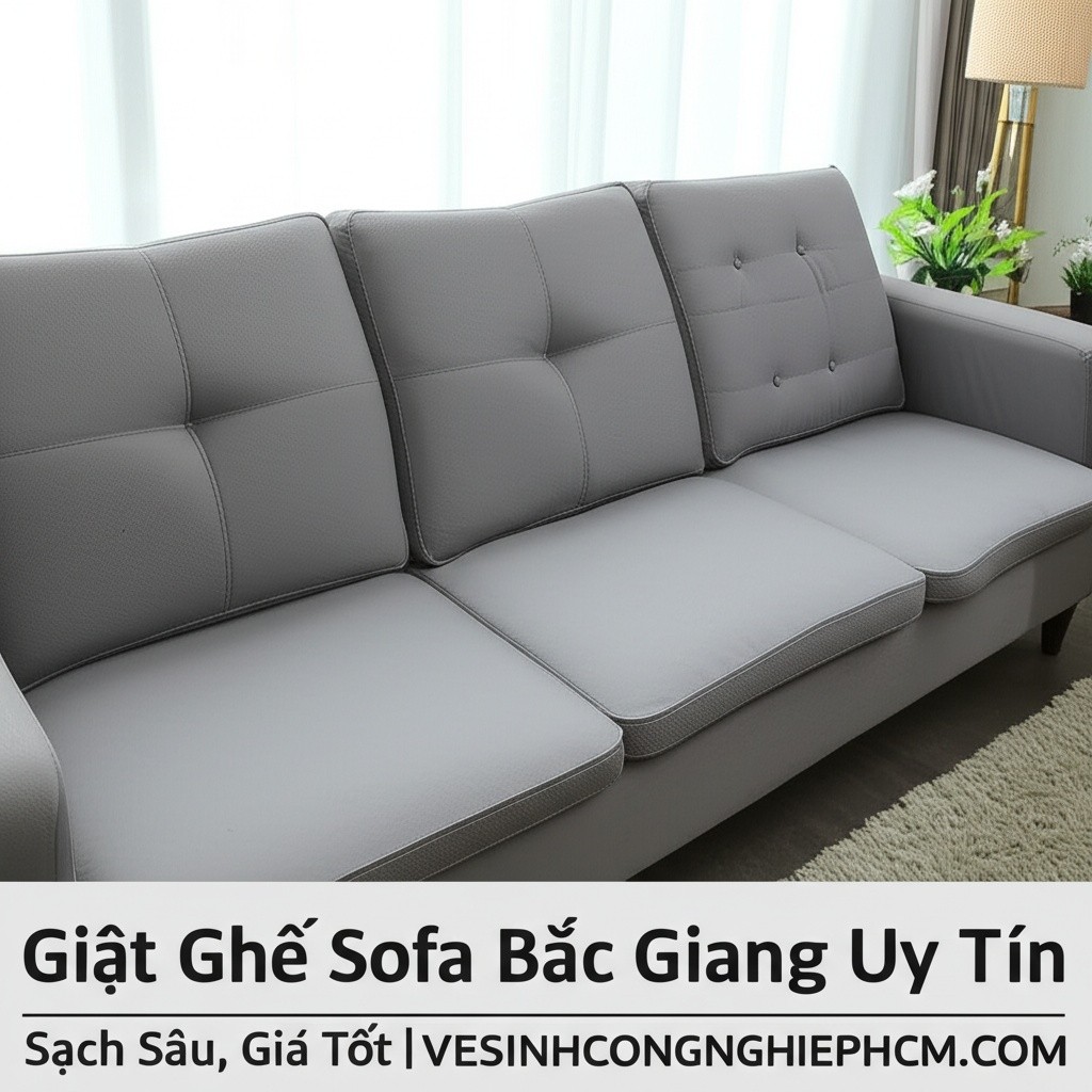 Hình minh họa cho bài viết: Giặt Ghế Sofa Bắc Giang Uy Tín, Sạch Sâu, Giá Tốt | VESINHCONGNGHIEPHCM.COM
