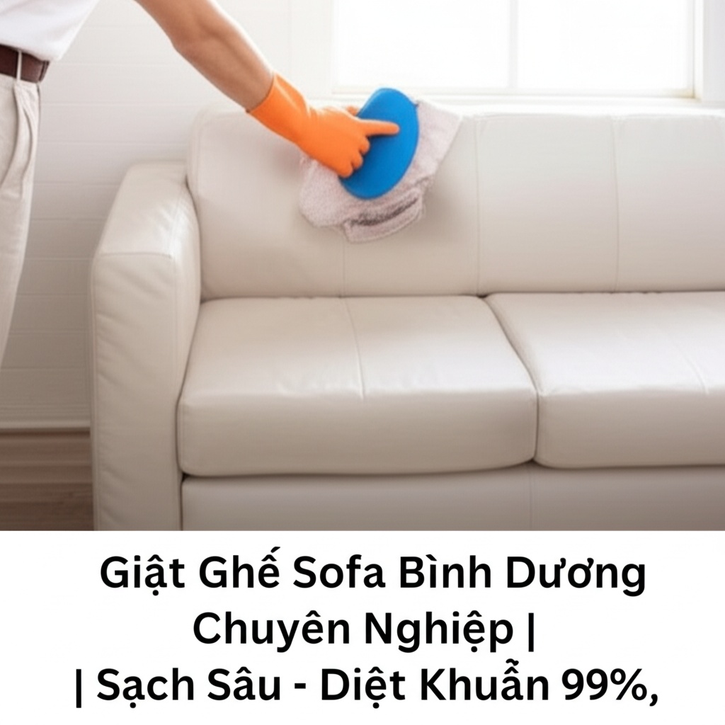 Hình minh họa cho bài viết: Giặt Ghế Sofa Bình Dương Chuyên Nghiệp | Sạch Sâu - Diệt Khuẩn 99%