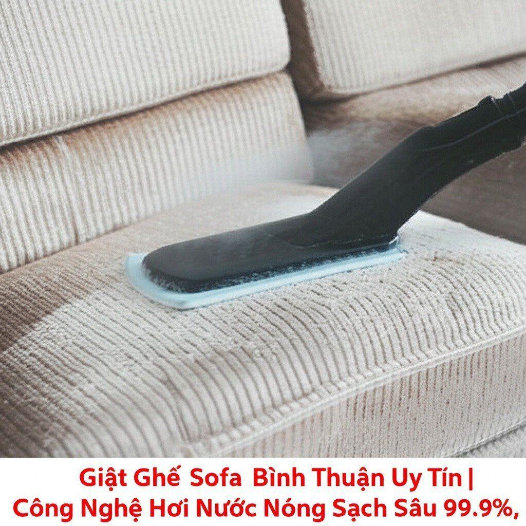 Hình minh họa cho bài viết: Giặt Ghế Sofa Bình Thuận Uy Tín | Công Nghệ Hơi Nước Nóng Sạch Sâu 99.9%