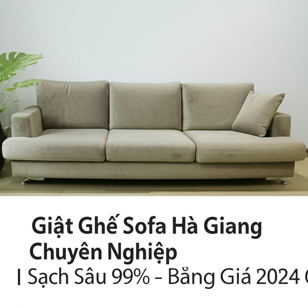Hình minh họa cho bài viết: Giặt Ghế Sofa Hà Giang Chuyên Nghiệp, Sạch Sâu 99% - Bảng Giá 2024