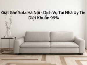 Giặt Ghế Sofa Hà Nội – Dịch Vụ Tại Nhà Uy Tín, Diệt Khuẩn 99%