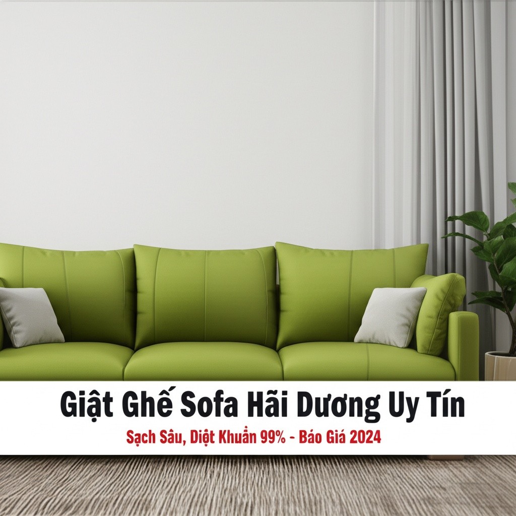 Hình minh họa cho bài viết: Giặt Ghế Sofa Hải Dương Uy Tín, Sạch Sâu, Diệt Khuẩn 99% - Báo Giá 2024