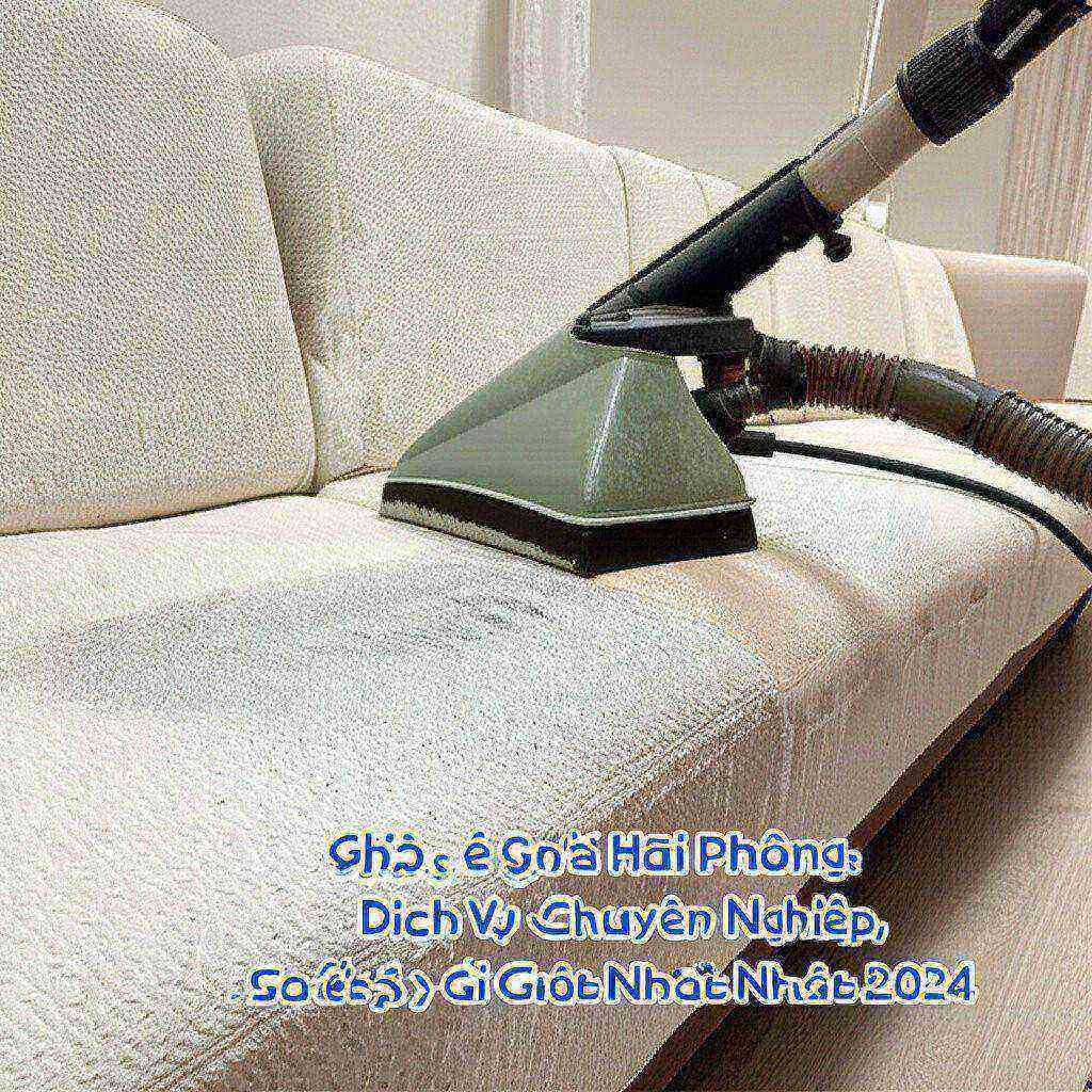 Hình minh họa cho bài viết: Giặt Ghế Sofa Hải Phòng: Dịch Vụ Chuyên Nghiệp, Sạch Sâu, Giá Tốt Nhất 2024