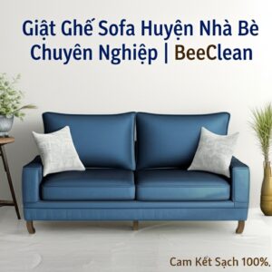 Giặt Ghế Sofa Huyện Nhà Bè Chuyên Nghiệp | BeeClean Cam Kết Sạch 100%