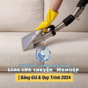Giặt Ghế Sofa Lạng Sơn Chuyên Nghiệp | Bảng Giá & Quy Trình 2024
