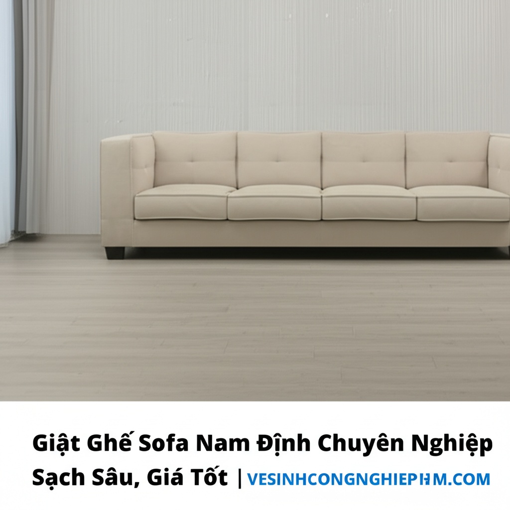 Hình minh họa cho bài viết: Giặt Ghế Sofa Nam Định Chuyên Nghiệp, Sạch Sâu, Giá Tốt | VESINHCONGNGHIEPHCM.COM