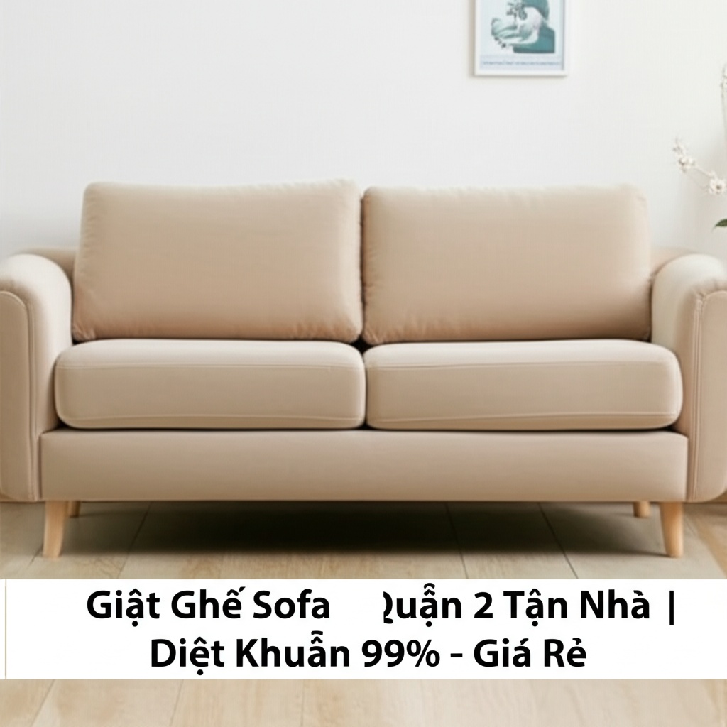 Hình minh họa cho bài viết: Giặt Ghế Sofa Quận 2 Tận Nhà | Diệt Khuẩn 99% - Giá Rẻ