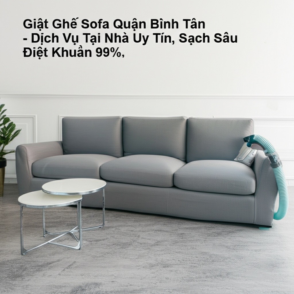 Hình minh họa cho bài viết: Giặt Ghế Sofa Quận Bình Tân - Dịch Vụ Tại Nhà Uy Tín, Sạch Sâu Diệt Khuẩn 99%