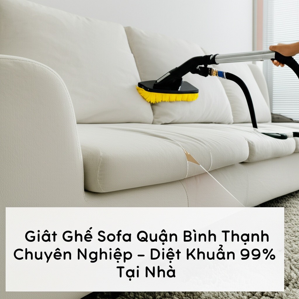 Hình minh họa cho bài viết: Giặt Ghế Sofa Quận Bình Thạnh Chuyên Nghiệp - Diệt Khuẩn 99% Tại Nhà