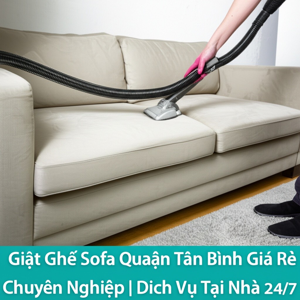 Hình minh họa cho bài viết: Giặt Ghế Sofa Quận Tân Bình Giá Rẻ, Chuyên Nghiệp | Dịch Vụ Tại Nhà 24/7