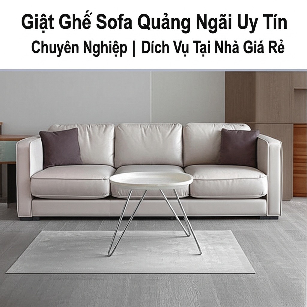 Hình minh họa cho bài viết: Giặt Ghế Sofa Quảng Ngãi Uy Tín, Chuyên Nghiệp | Dịch Vụ Tại Nhà Giá Rẻ