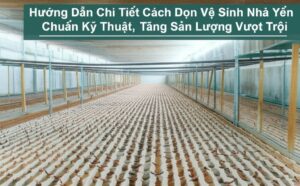 Hướng Dẫn Chi Tiết Cách Dọn Vệ Sinh Nhà Yến Chuẩn Kỹ Thuật, Tăng Sản Lượng Vượt Trội