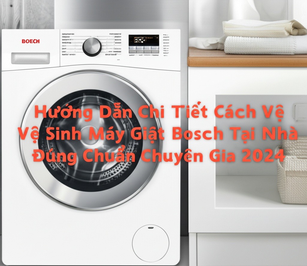 Hình minh họa cho bài viết: Hướng Dẫn Chi Tiết Cách Vệ Sinh Máy Giặt Bosch Tại Nhà Đúng Chuẩn Chuyên Gia 2024