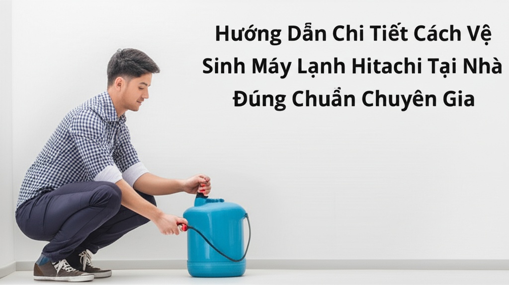 Hình minh họa cho bài viết: Hướng Dẫn Chi Tiết Cách Vệ Sinh Máy Lạnh Hitachi Tại Nhà Đúng Chuẩn Chuyên Gia