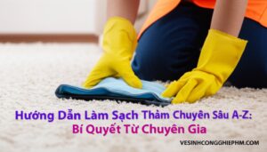 Hướng Dẫn Làm Sạch Thảm Chuyên Sâu A-Z: Bí Quyết Từ Chuyên Gia VESINHCONGNGHIEPHCM.COM