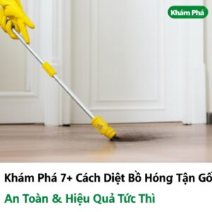 Khám Phá 7+ Cách Diệt Bồ Hóng Tận Gốc, An Toàn & Hiệu Quả Tức Thì