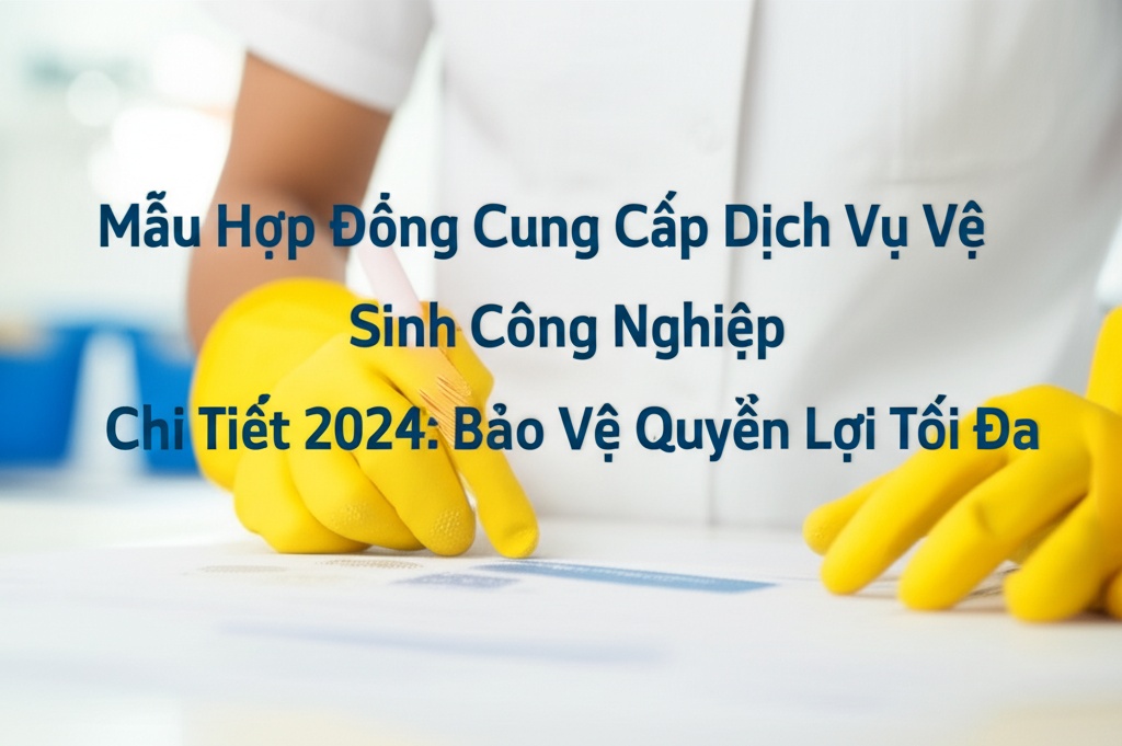 Hình minh họa cho bài viết: Mẫu Hợp Đồng Cung Cấp Dịch Vụ Vệ Sinh Công Nghiệp Chi Tiết 2024: Bảo Vệ Quyền Lợi Tối Đa
