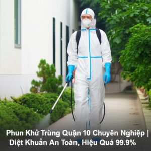 Phun Khử Trùng Quận 10 Chuyên Nghiệp | Diệt Khuẩn An Toàn, Hiệu Quả 99.9%