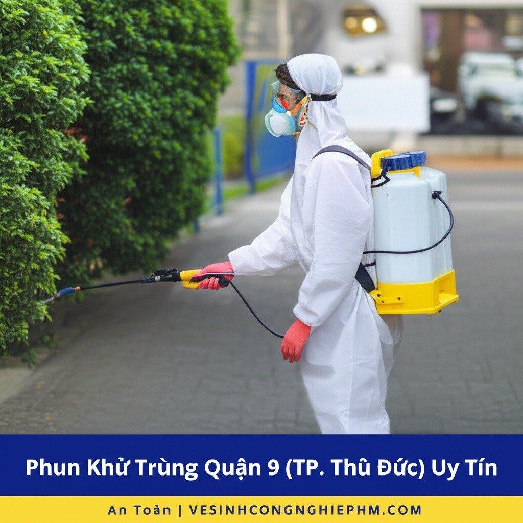 Hình minh họa cho bài viết: Phun Khử Trùng Quận 9 (TP. Thủ Đức) Uy Tín, An Toàn | VESINHCONGNGHIEPHCM.COM