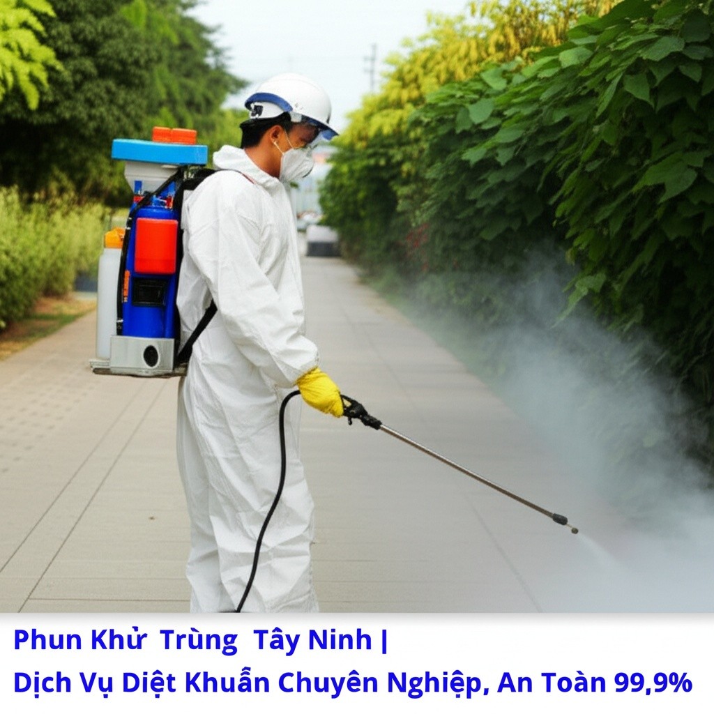 Hình minh họa cho bài viết: Phun Khử Trùng Tây Ninh | Dịch Vụ Diệt Khuẩn Chuyên Nghiệp, An Toàn 99,9%