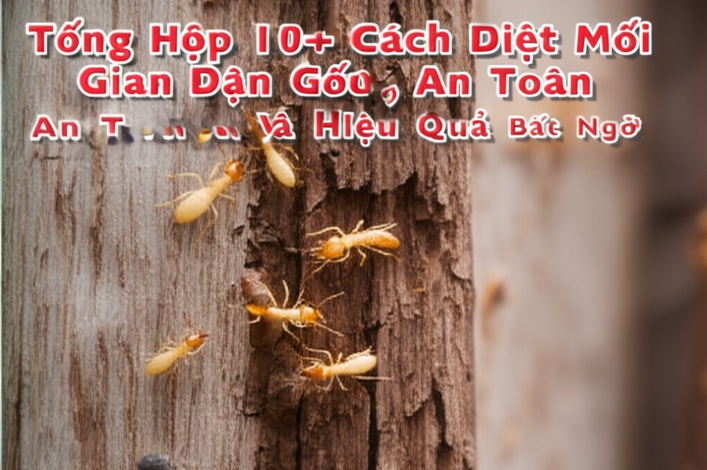 Hình minh họa cho bài viết: Tổng Hợp 10+ Cách Diệt Mối Dân Gian Tận Gốc, An Toàn Và Hiệu Quả Bất Ngờ
