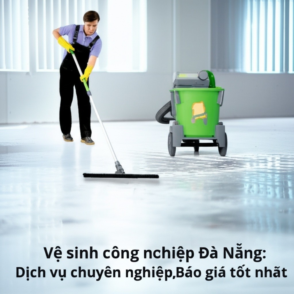 Hình minh họa cho bài viết: Vệ sinh công nghiệp Đà Nẵng: Dịch vụ chuyên nghiệp, Báo giá tốt nhất