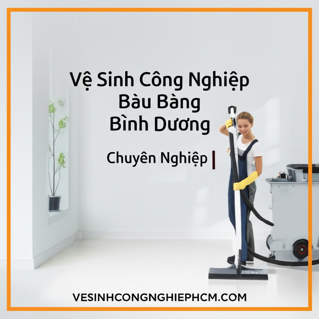 Vệ Sinh Công Nghiệp Bàu Bàng Bình Dương Chuyên Nghiệp