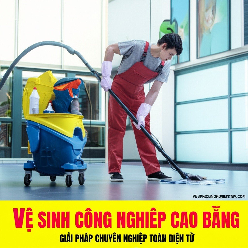 Hình minh họa cho bài viết: Vệ Sinh Công Nghiệp Cao Bằng: Giải Pháp Chuyên Nghiệp Toàn Diện Từ VESINHCONGNGHIEPHCM.COM