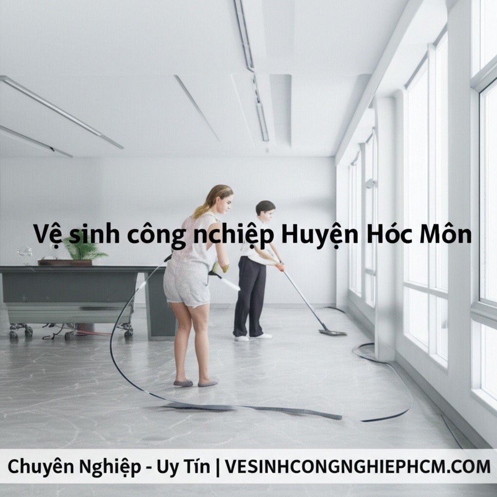 Hình minh họa cho bài viết: Vệ sinh công nghiệp Huyện Hóc Môn Chuyên Nghiệp - Uy Tín | VESINHCONGNGHIEPHCM.COM