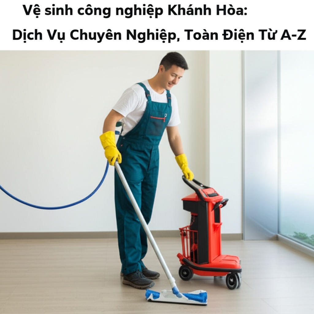 Hình minh họa cho bài viết: Vệ sinh công nghiệp Khánh Hòa: Dịch Vụ Chuyên Nghiệp, Toàn Diện Từ A-Z