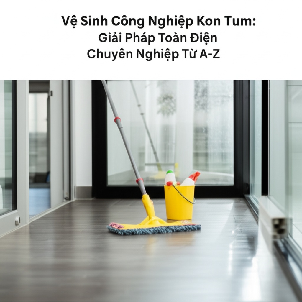 Hình minh họa cho bài viết: Vệ Sinh Công Nghiệp Kon Tum: Giải Pháp Toàn Diện, Chuyên Nghiệp Từ A-Z