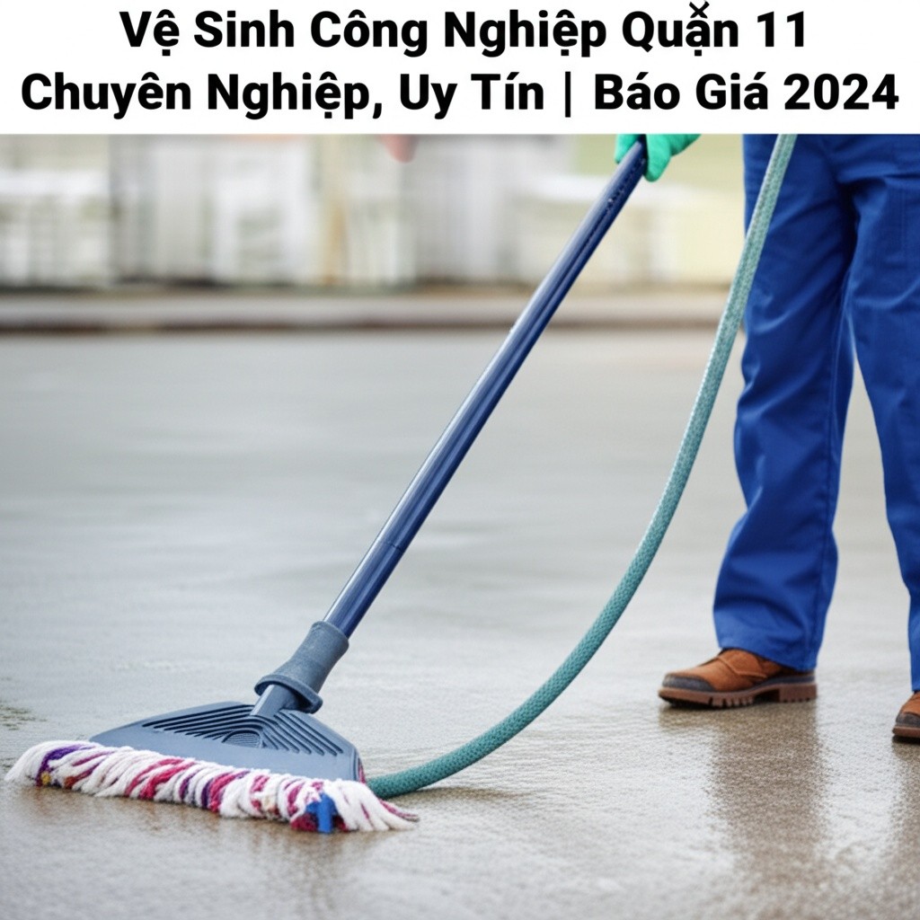 Hình minh họa cho bài viết: Vệ Sinh Công Nghiệp Quận 11 Chuyên Nghiệp, Uy Tín | Báo Giá 2024
