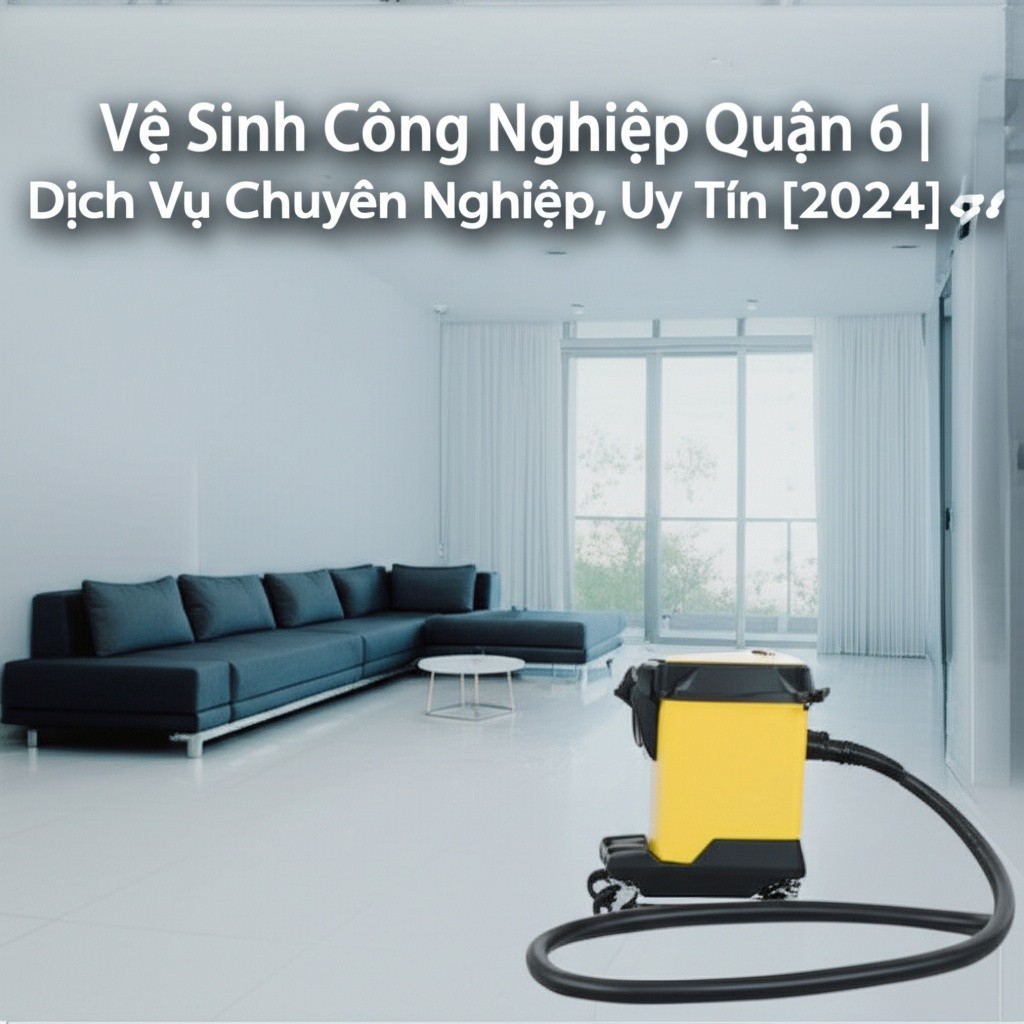 Hình minh họa cho bài viết: Vệ Sinh Công Nghiệp Quận 6 | Dịch Vụ Chuyên Nghiệp, Uy Tín [2024]
