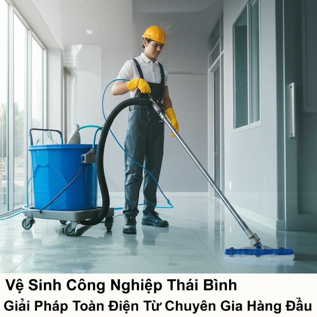 Hình minh họa cho bài viết: Vệ Sinh Công Nghiệp Thái Bình: Giải Pháp Toàn Diện Từ Chuyên Gia Hàng Đầu