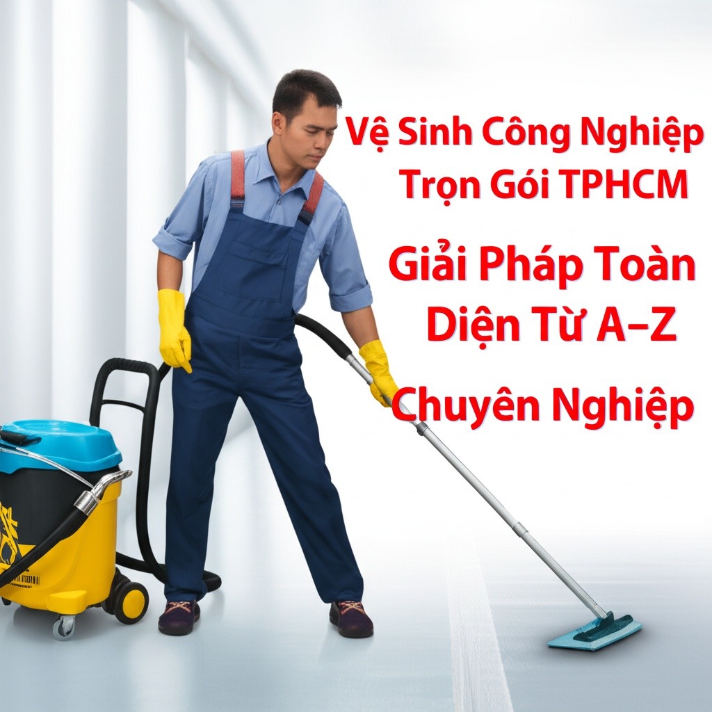 Hình minh họa cho bài viết: Vệ Sinh Công Nghiệp Trọn Gói TPHCM: Giải Pháp Toàn Diện Từ A-Z Chuyên Nghiệp