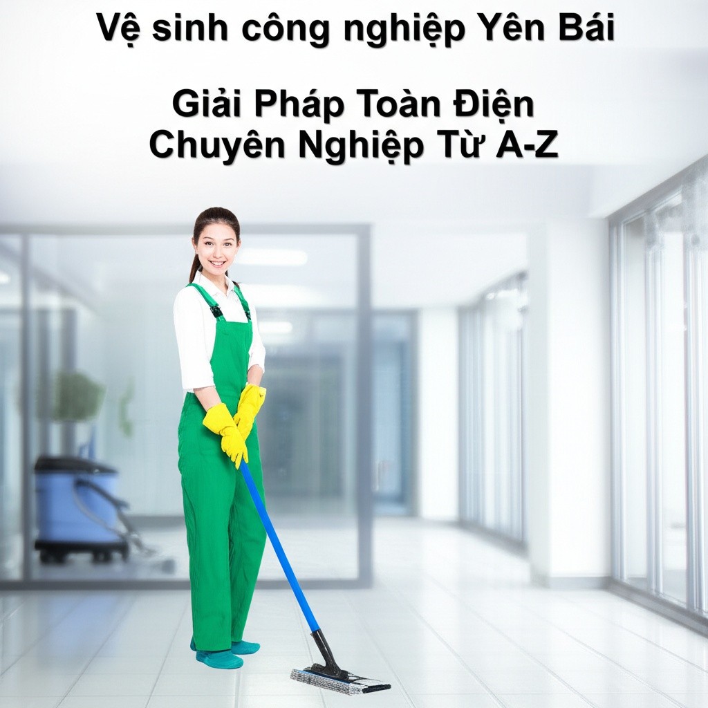 Hình minh họa cho bài viết: Vệ sinh công nghiệp Yên Bái: Giải Pháp Toàn Diện, Chuyên Nghiệp Từ A-Z